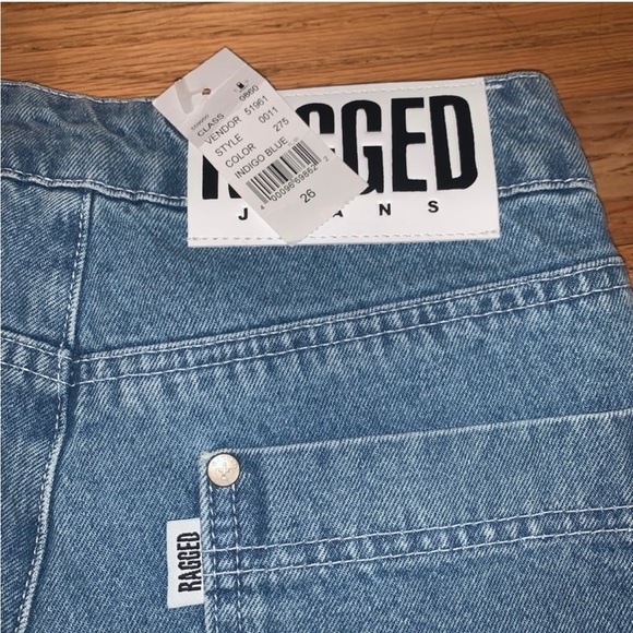 PacSun Ragged denim jeans Sz 26 NWT BRAND NEW - Picture 4 of 8